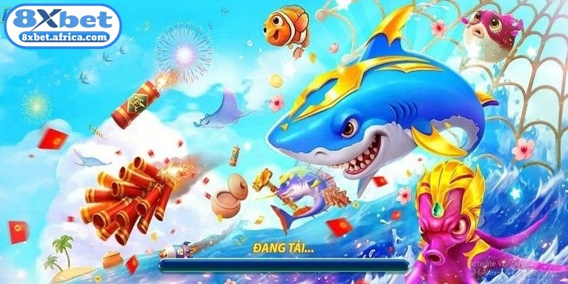 Giao diện bắn cá Hải Vương 8XBET đẳng cấp với hiệu ứng 3D rực rỡ