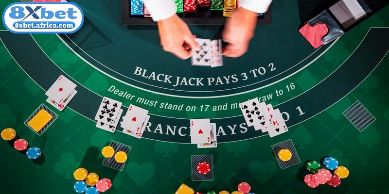 Niềm vui chiến thắng và nhận thưởng lớn từ sảnh bài Blackjack 8XBET